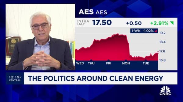 Renewable energy will grow regardless of election outcome, says AES CEO Andrés Gluski